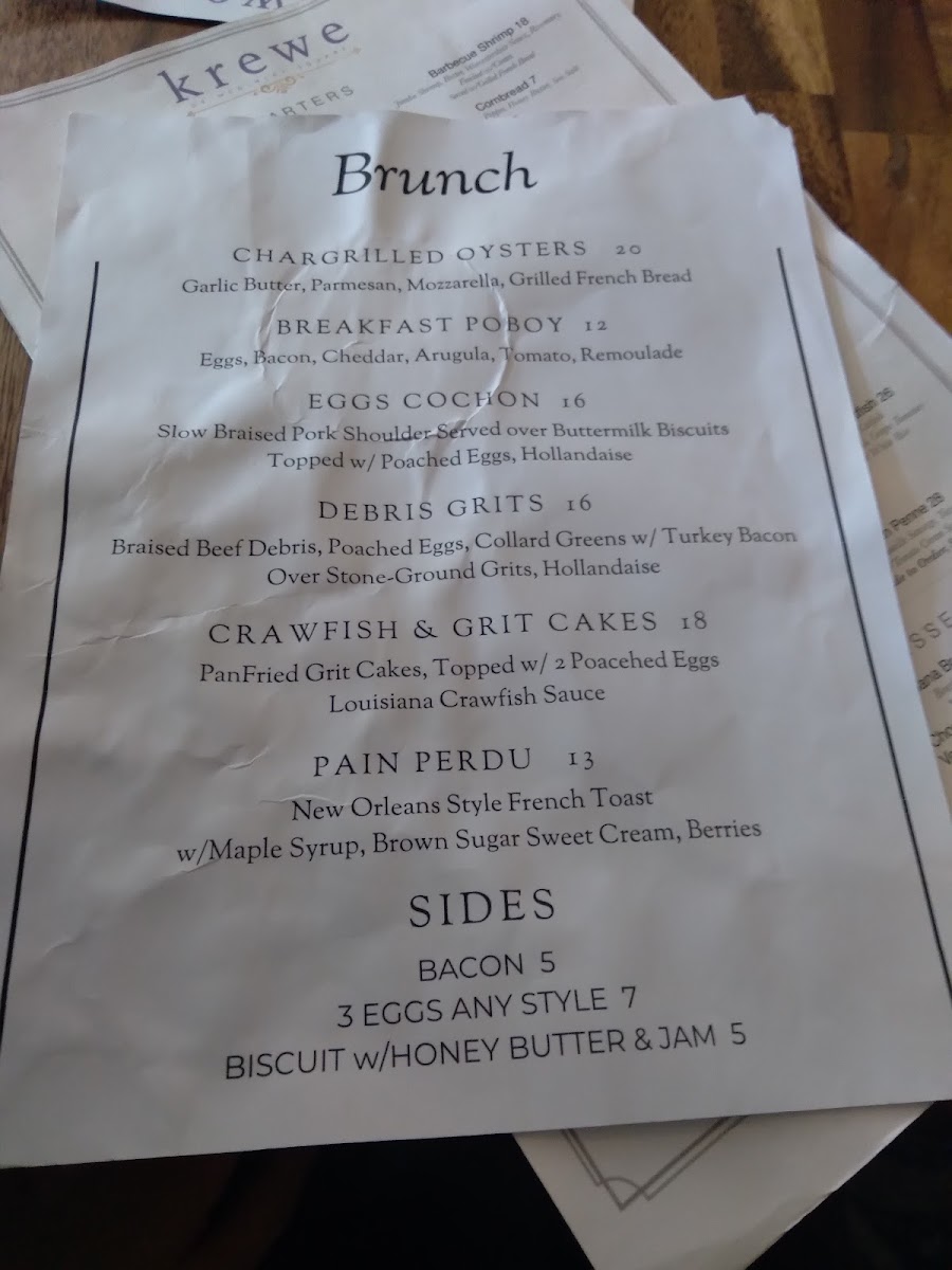Menu Krewe-3
